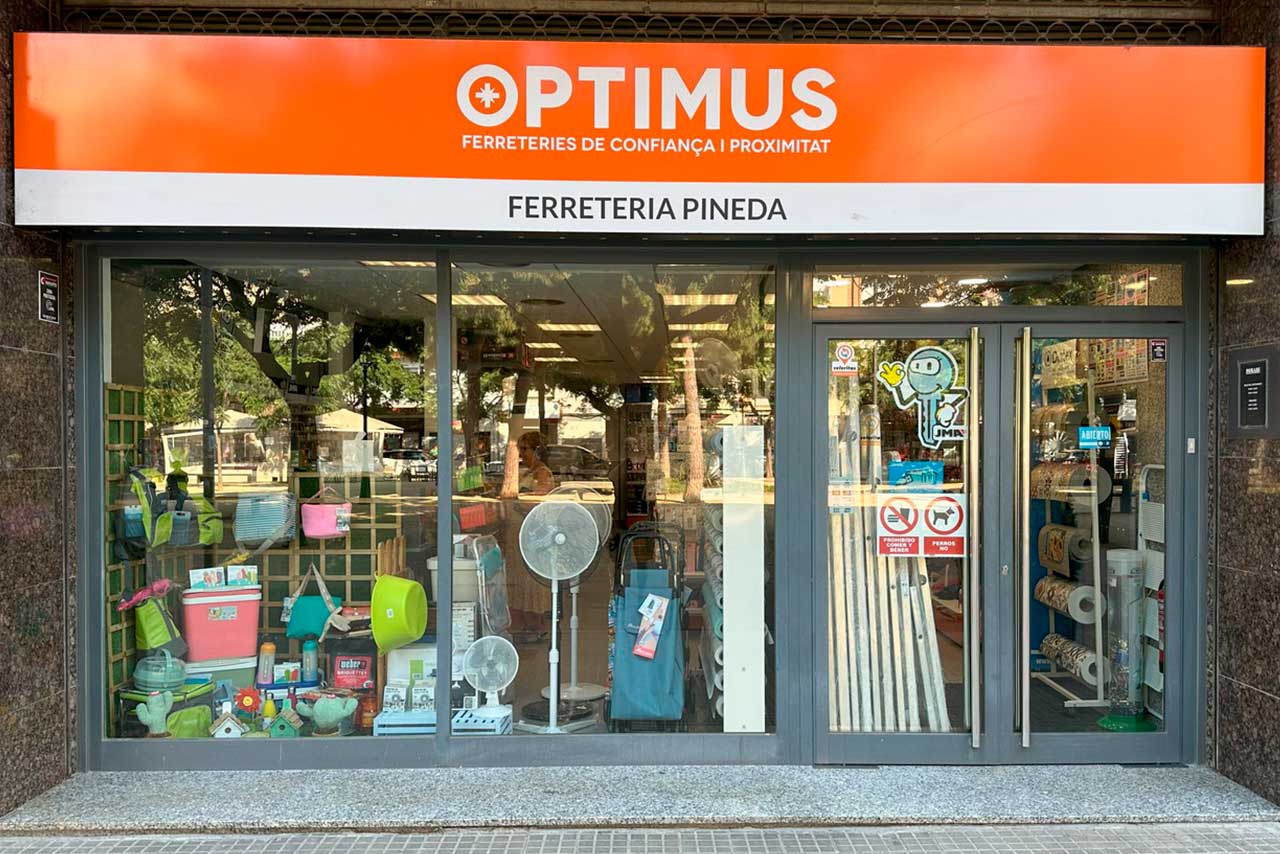 Optimus-Ferreteria-Pineda-Entrada-Tienda Optimus-Ferreteria-Pineda-Entrada